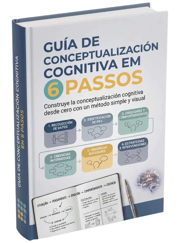 Portada del regalo 3: Guía de conceptualización cognitiva en 6 pasos